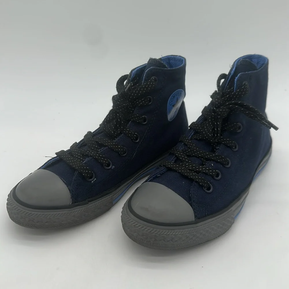 Converse Chuck Taylor All Star Obsidian Oxygen Blue Thunder 654211F Junior Sz 3